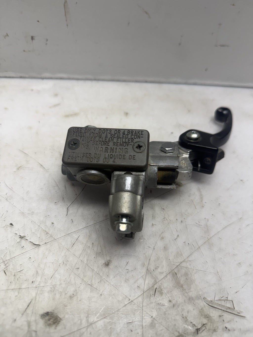 2001-2009 KAWASAKI KX65 OEM NISSIN FRONT BRAKE MASTER CYLINDER W/ ASV LEVER