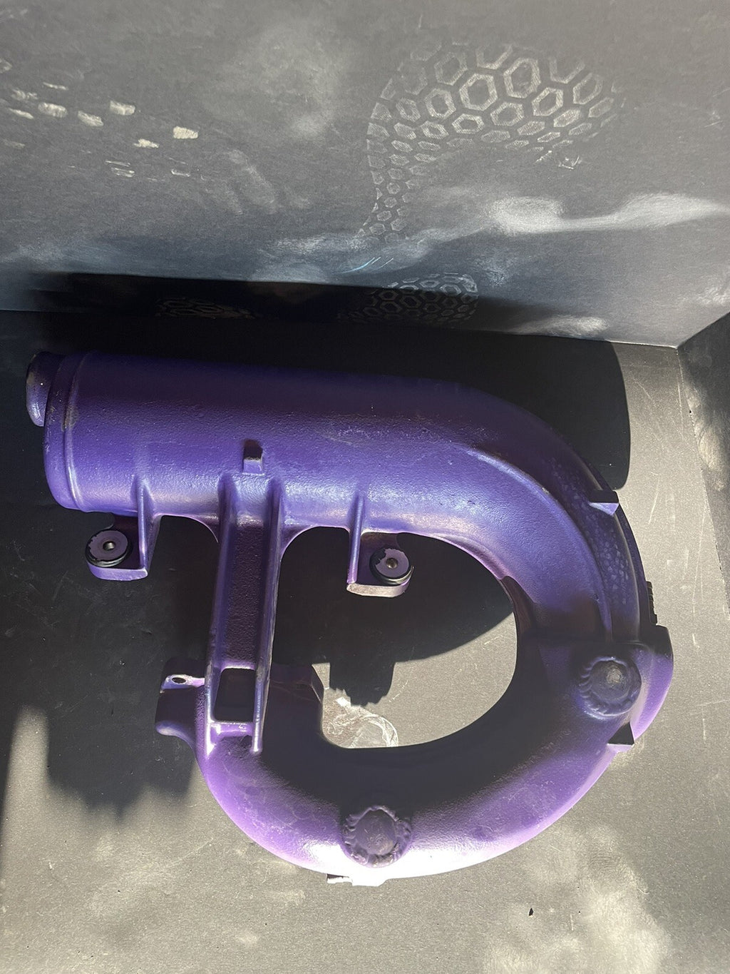1995 SP 587 Sea-Doo PWC Jetski OEM FRESHWATER Purple Exhaust Tuned Pipe Ass'y