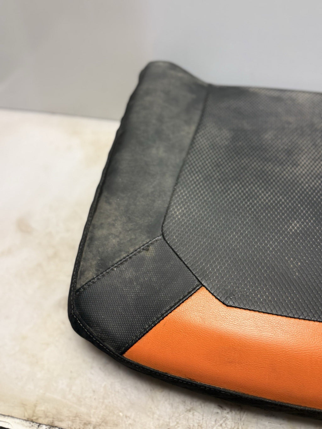 2021 Polaris Ranger Crew XP 1000 High Lifter OEM Rear Seat Bottom Orange / Black