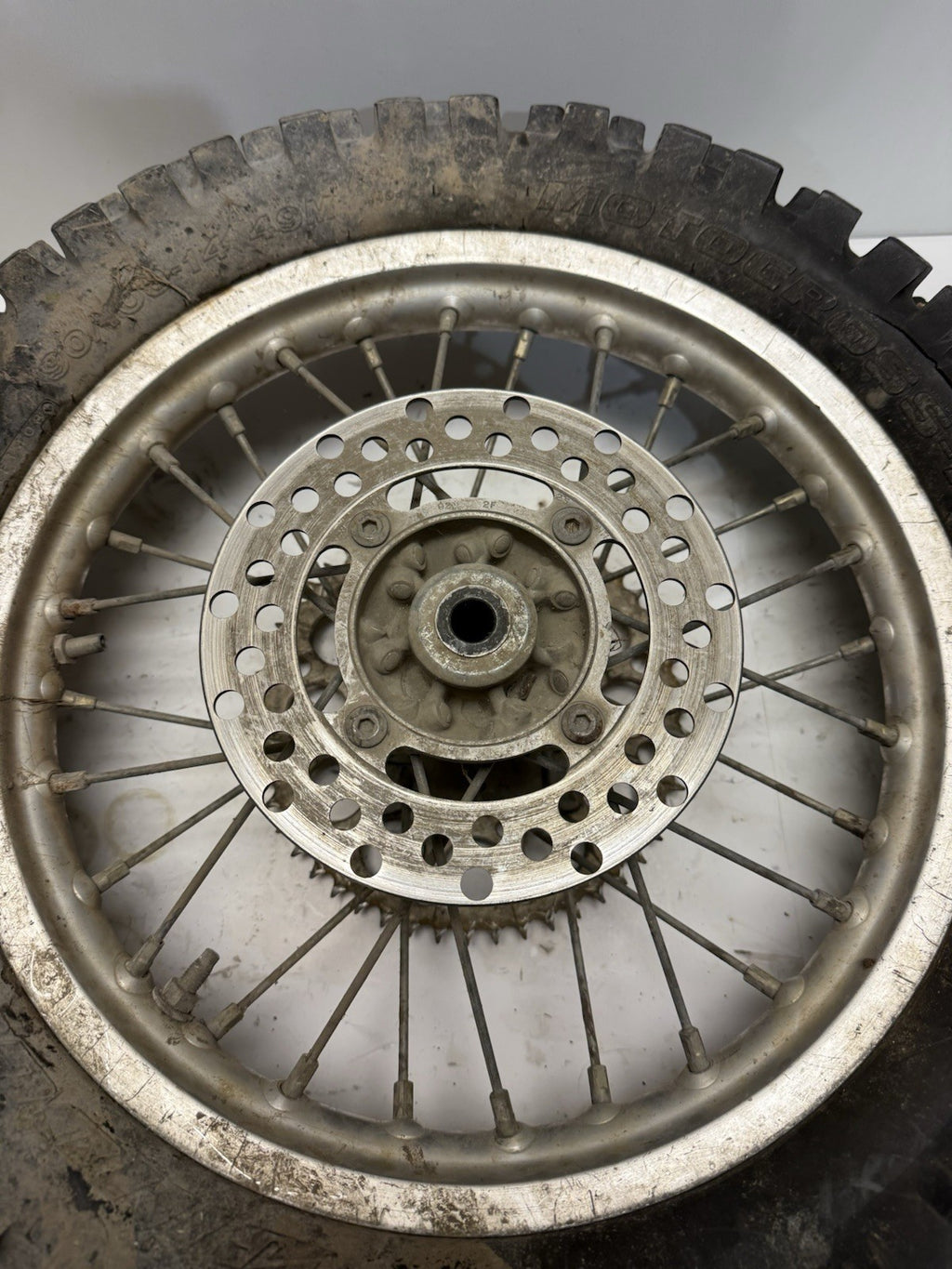 2003-2009 Kawasaki KX 85 OEM Rear Wheel Rim 14x1.60