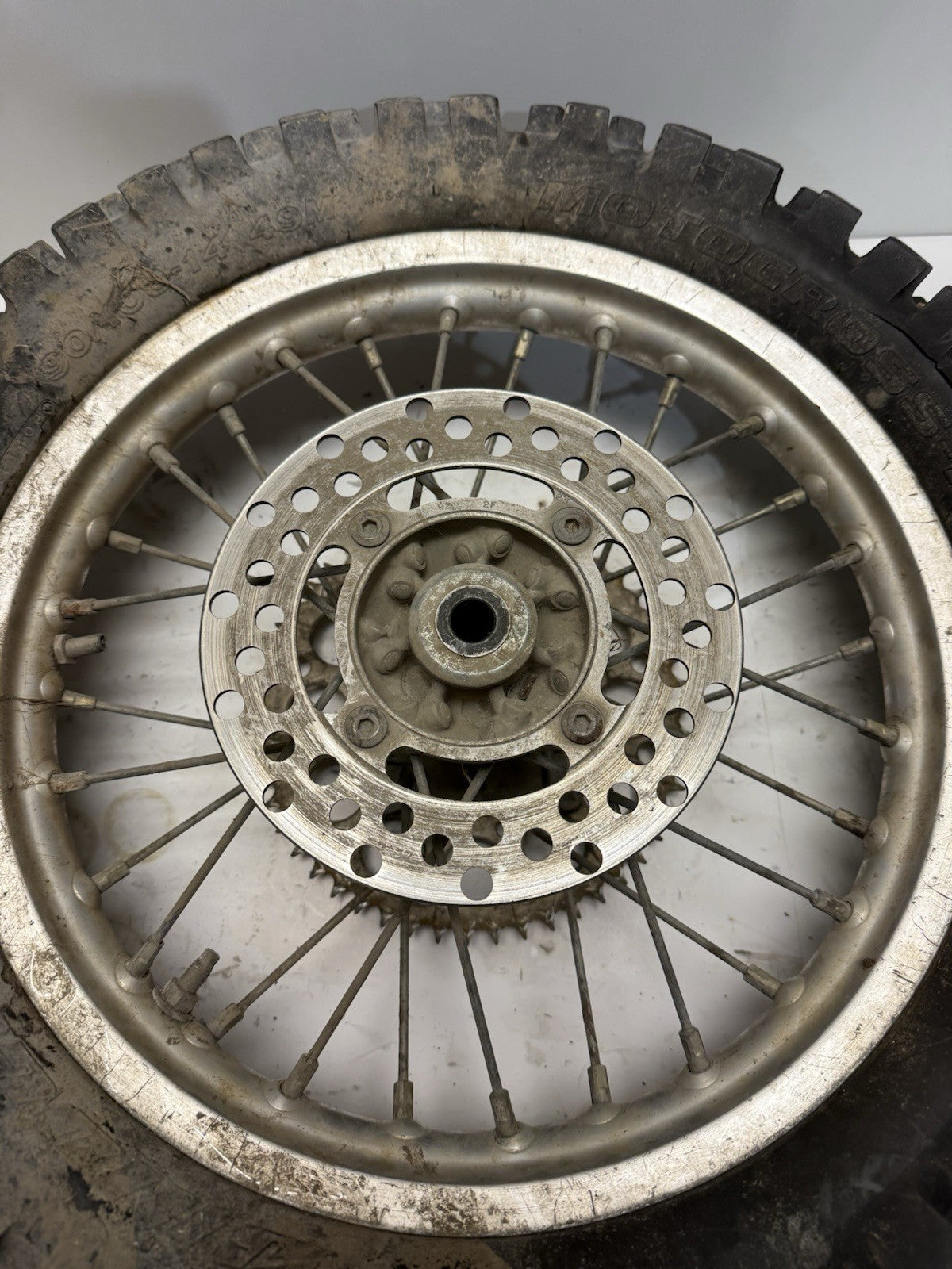 2003-2009 Kawasaki KX 85 OEM Rear Wheel Rim 14x1.60