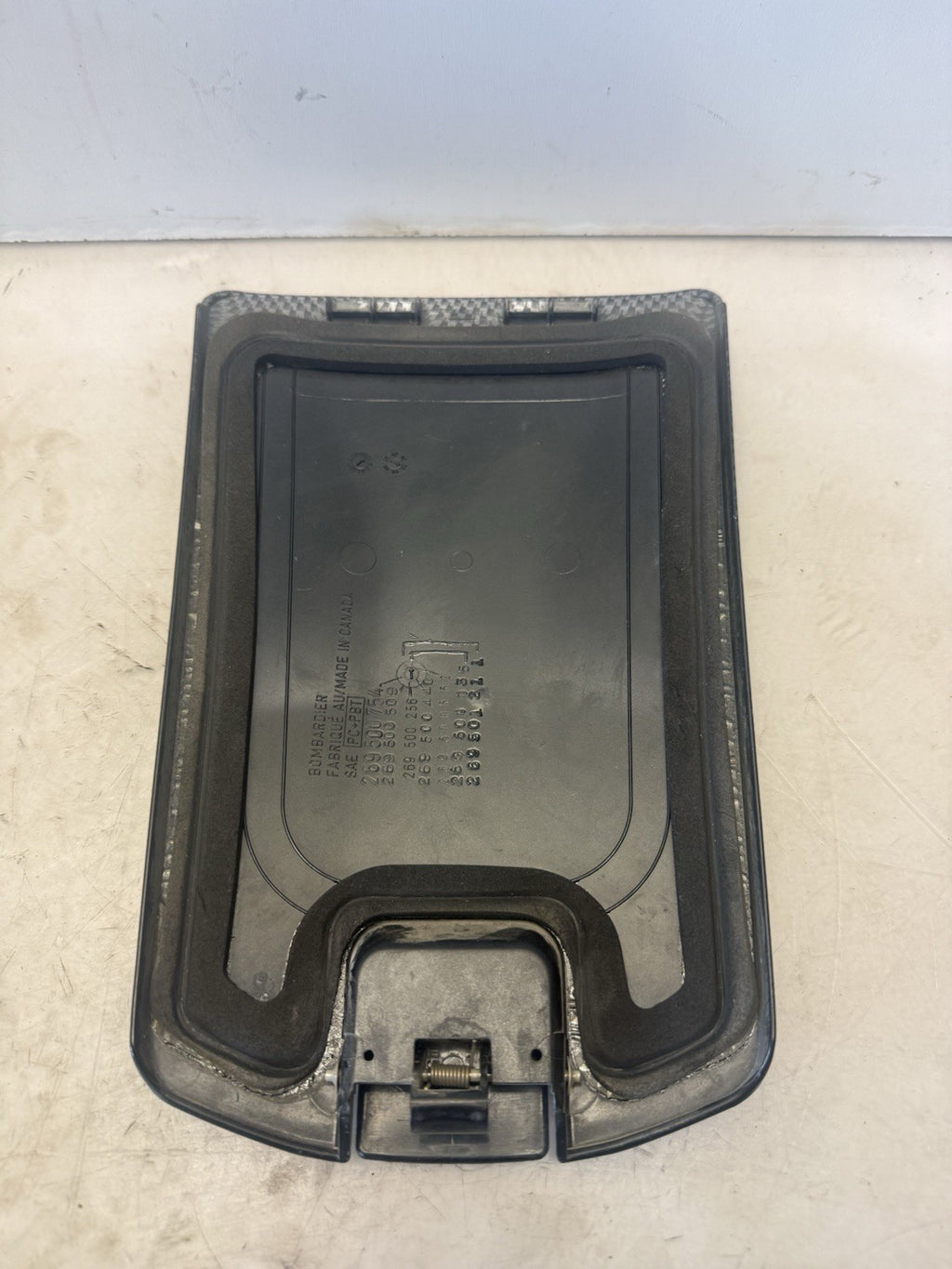 2003-2004 Sea-Doo GTX 4-TEC OEM Glove Box Door Lid Black Carbon Fiber Design
