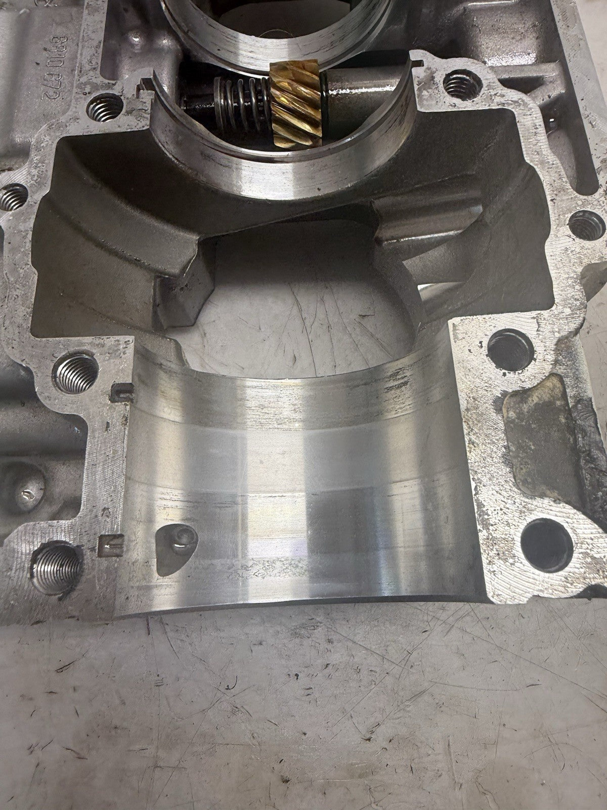 1997 Sea-Doo OEM Engine Motor Crankcase Ass'y (White) XP GSX SPX GTX
