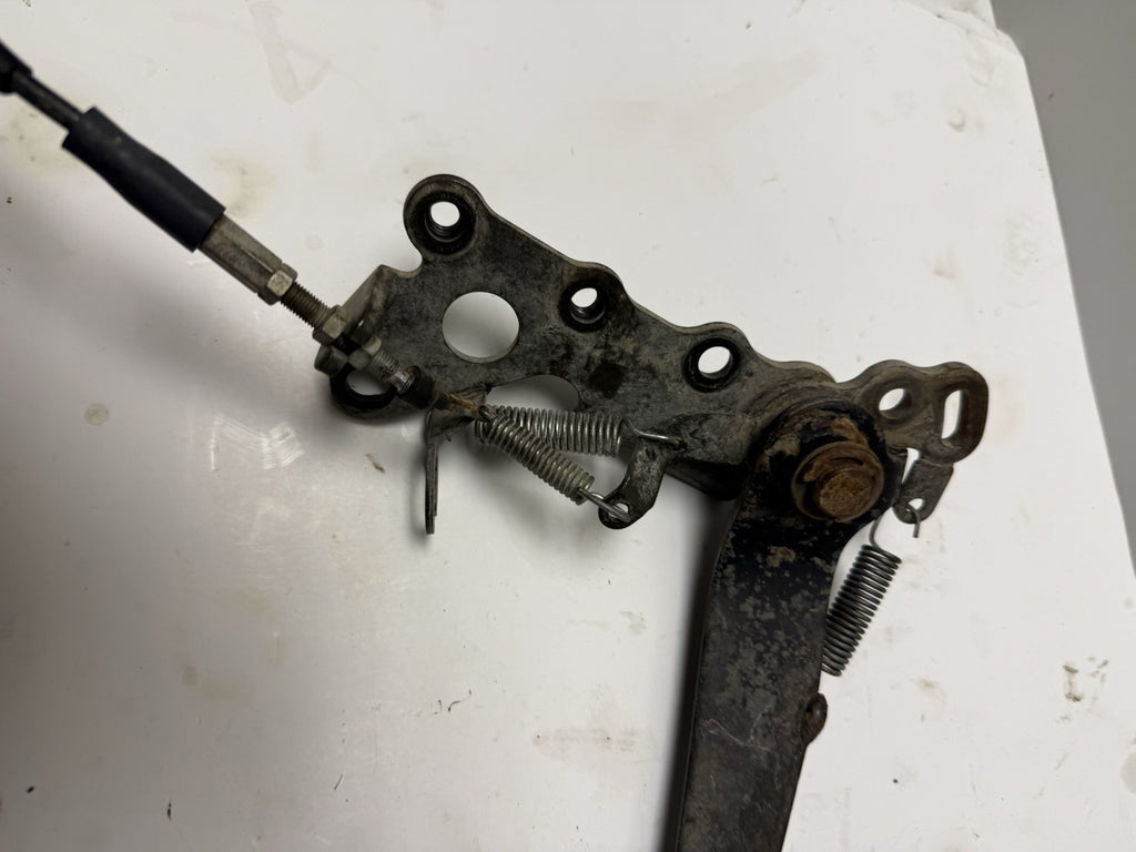 2003-2010 Yamaha Grizzly Kodiak 450 OEM Brake Pedal  Lever w/ Mechanism & Cable