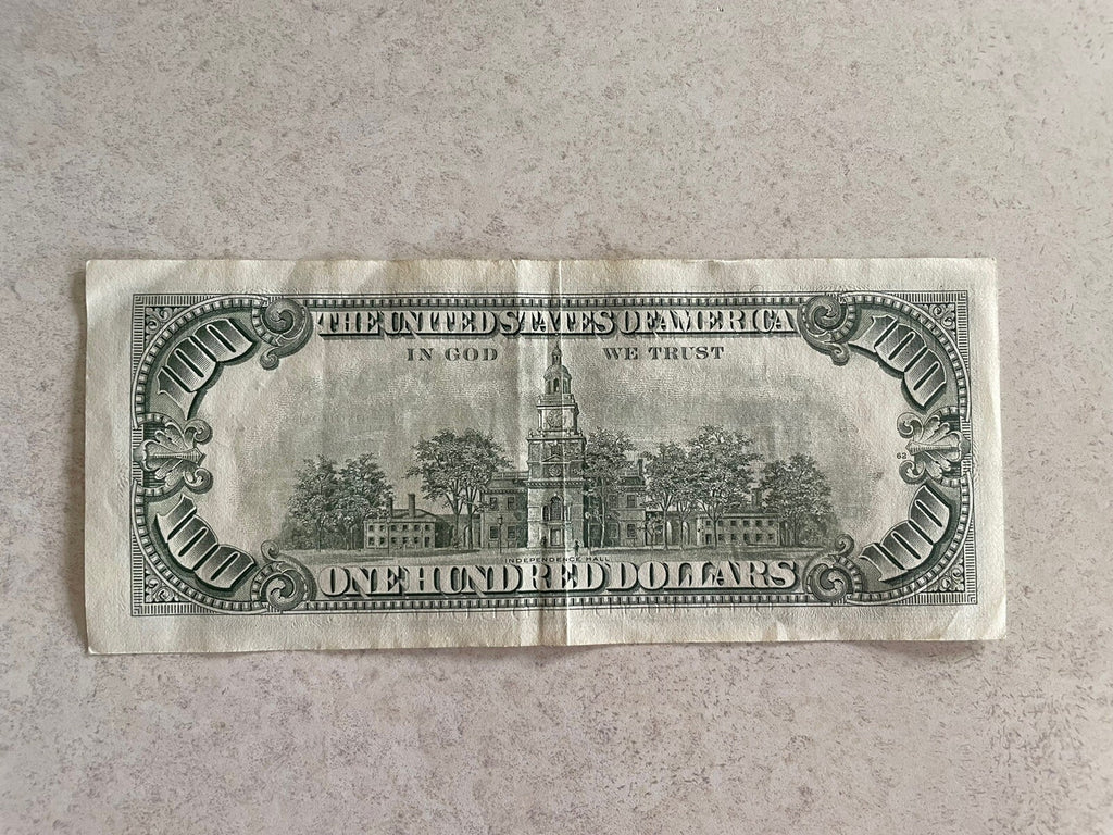 NU 1985 Series $100 One Hundred Dollar Bill