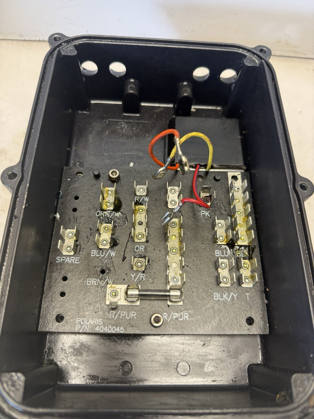 1994-1995 Polaris OEM Electrical Box Base Bottom w/ Terminal Board Ass’y