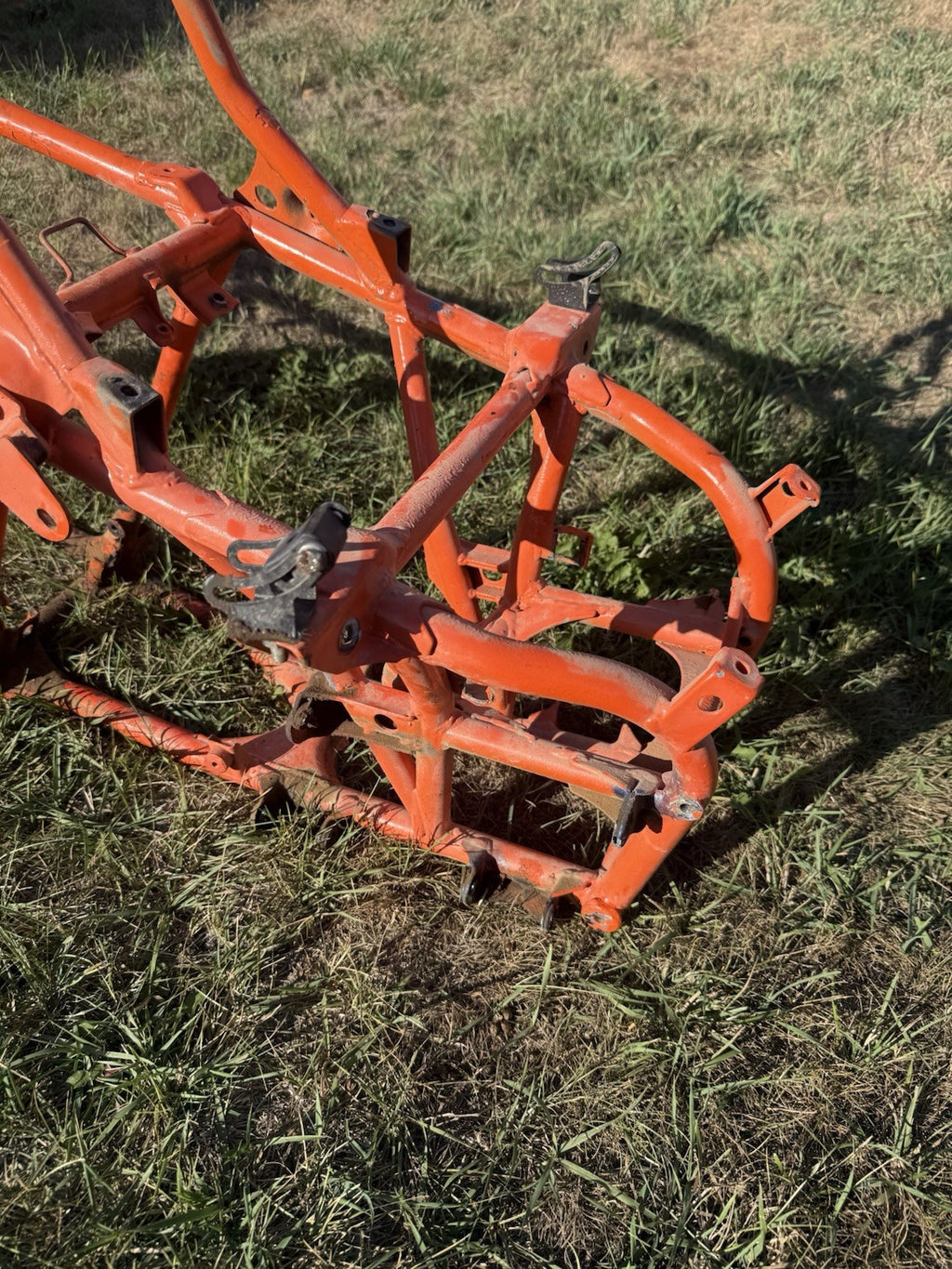 1987-2006 Yamaha Banshee YFZ 350 OEM A-Arm Frame (Orange) 3GG-21110-21-P1