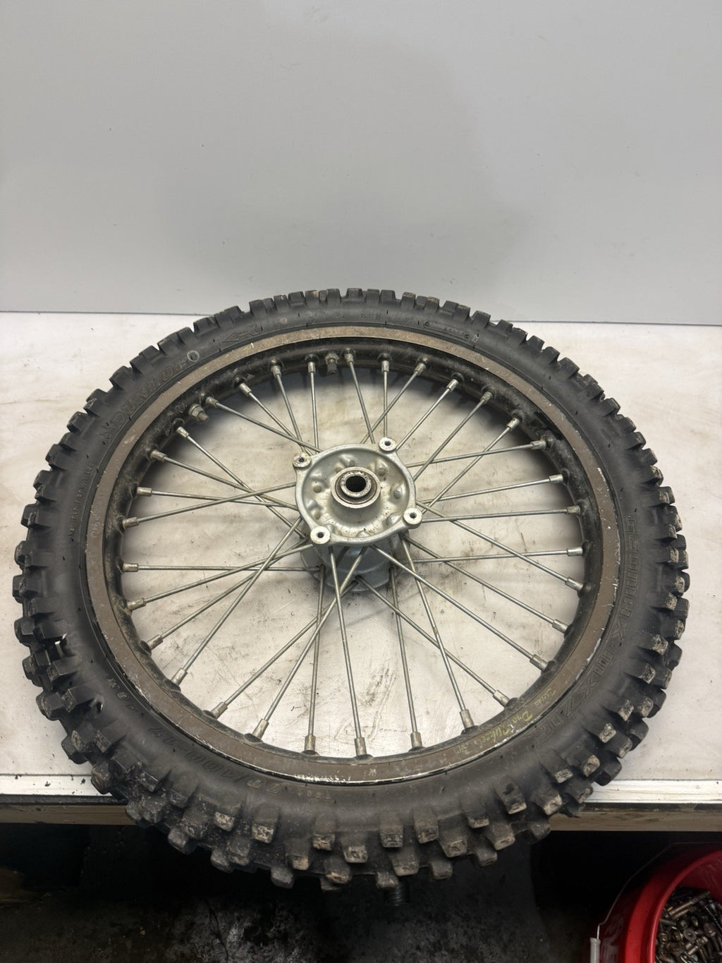 2004-2011 KTM 85SX PRO WHEEL Front Rim / Tire Wheel Assembly 17” x 1.40