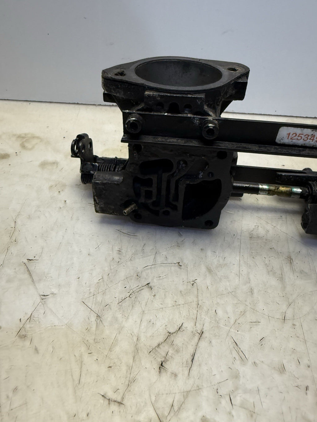 2003-2004 Polaris MSX140 OEM Intake Throttle Body Ass’y 3 Triple Barrel 1253497