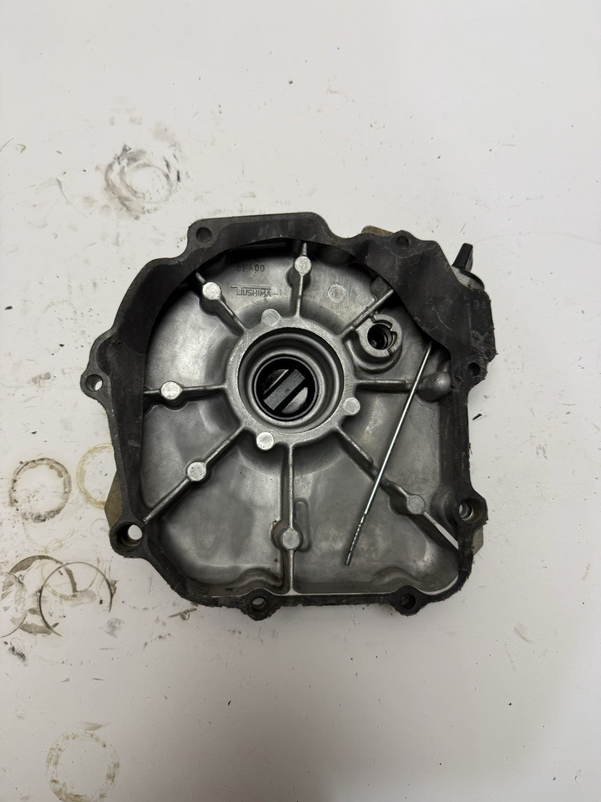 1989 Yamaha Breeze 125 ATV Stator Side Motor Engine Cover (121/11) 