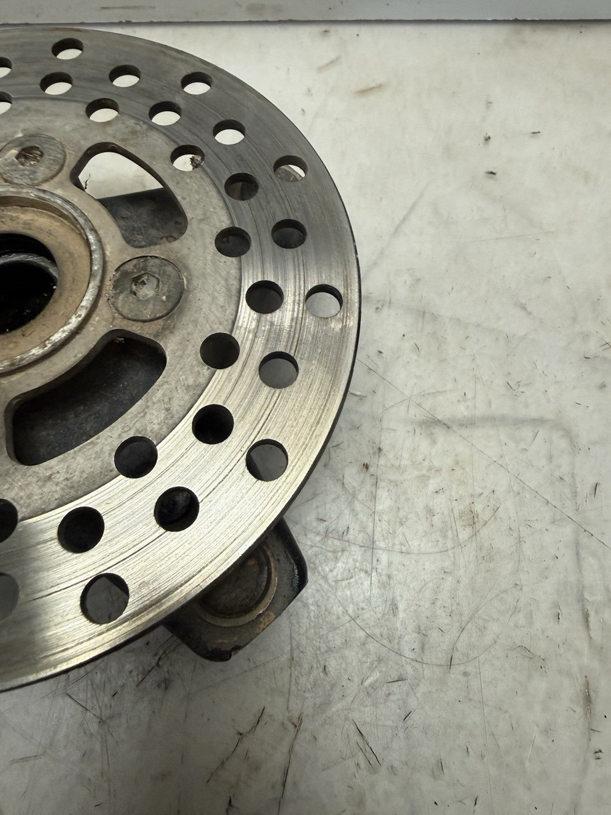 2001-2005 Yamaha YFZ450 Raptor 660R OEM Front Wheel Hub w/ Brake Disc