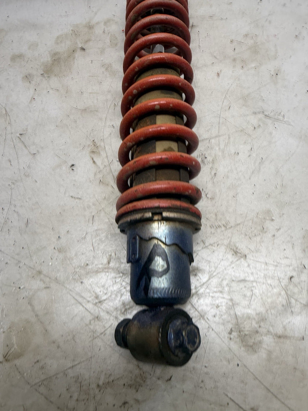1998-2006 Yamaha Banshee 350 OEM Red Front Shock Absorber Ass’y
