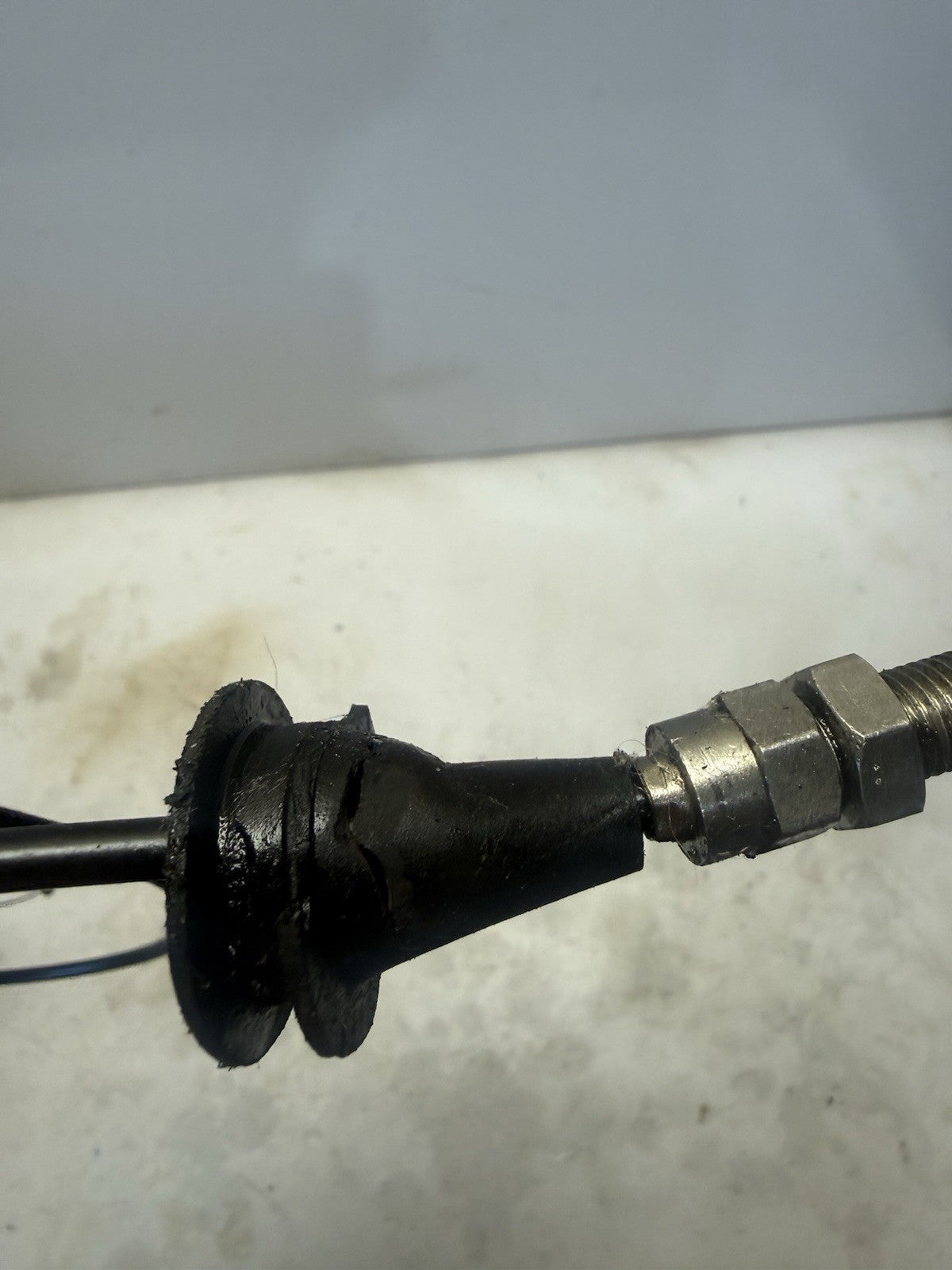 1992-1995 POLARIS SL 750 650 OEM Throttle Cable W/ Plastic Stiffener