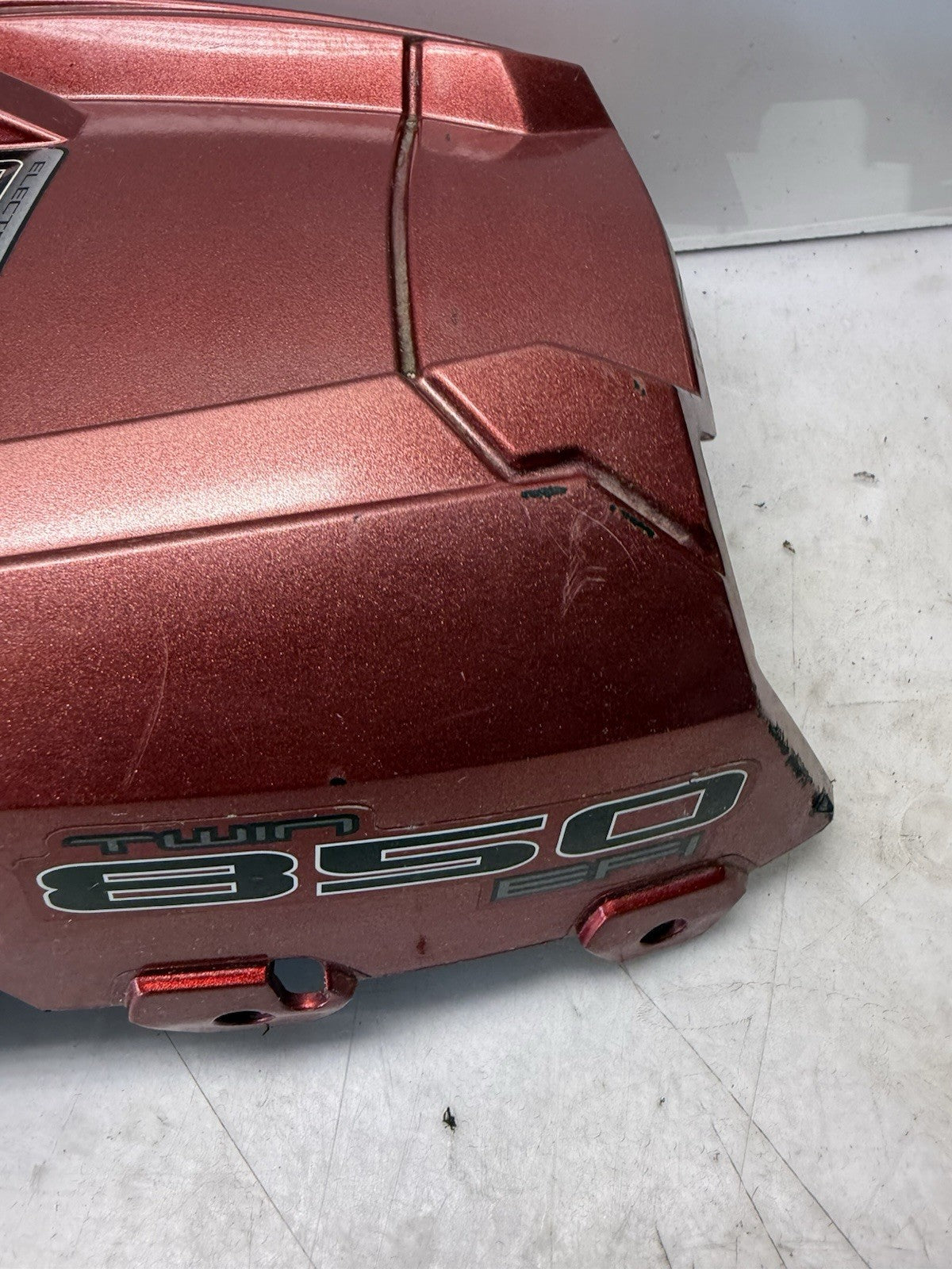 2009-2014 Polaris Sportsman 850 OEM Upper Head Light Pod Cover RED 5437745-520