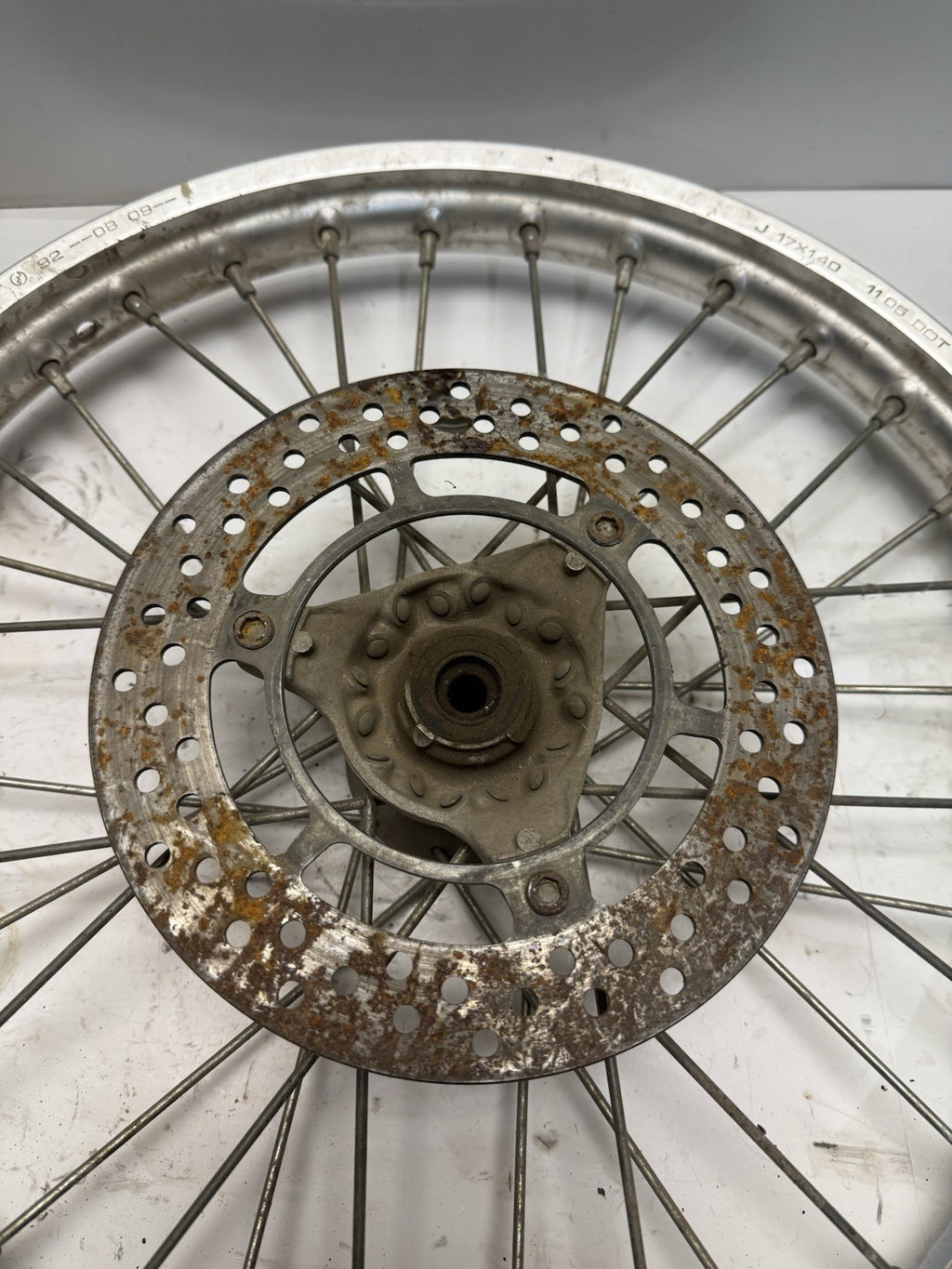 1986-2006 Suzuki RM80 RM85 OEM Front Wheel Rim 1.40X17