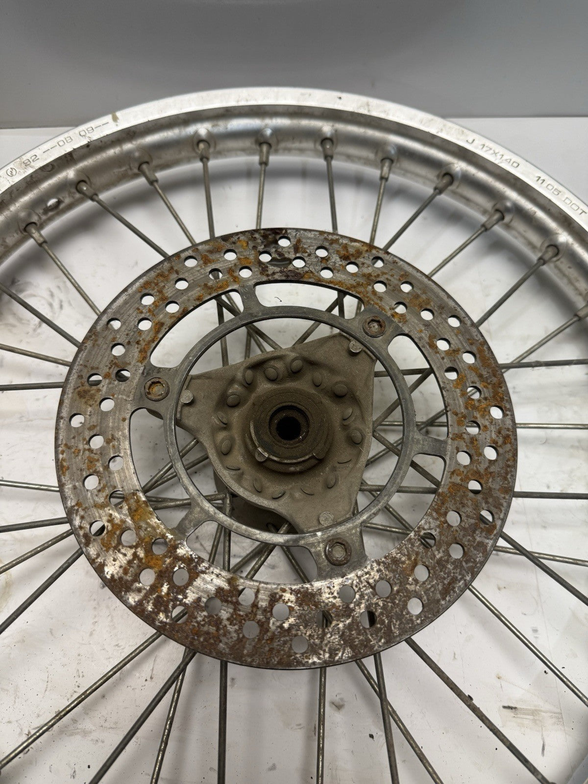 1986-2006 Suzuki RM80 RM85 OEM Front Wheel Rim 1.40X17