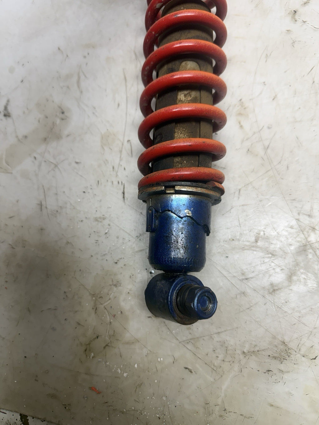 1998-2006 Yamaha Banshee 350 OEM Red Front Shock Absorber Ass’y