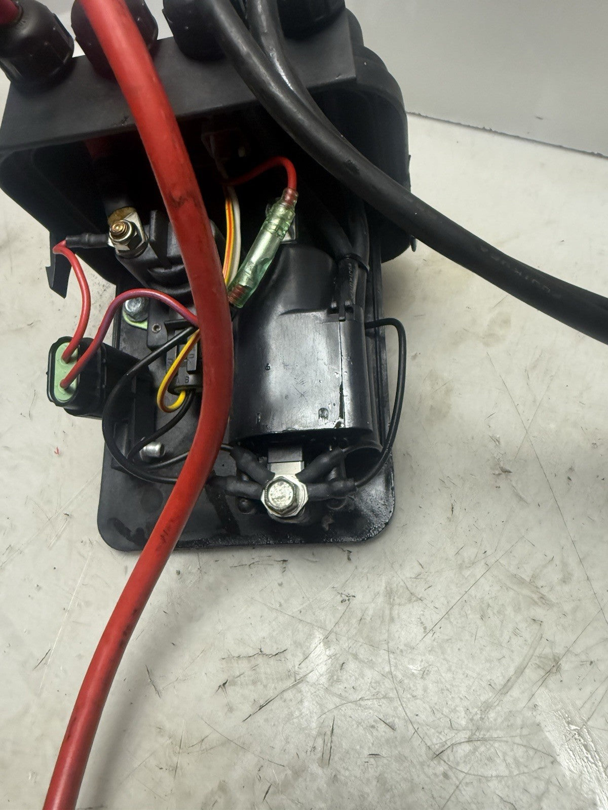 1996 Sea-Doo GSX OEM Rear Electrical Box w/ Wire Harness, Coil, Solenoid, Cables