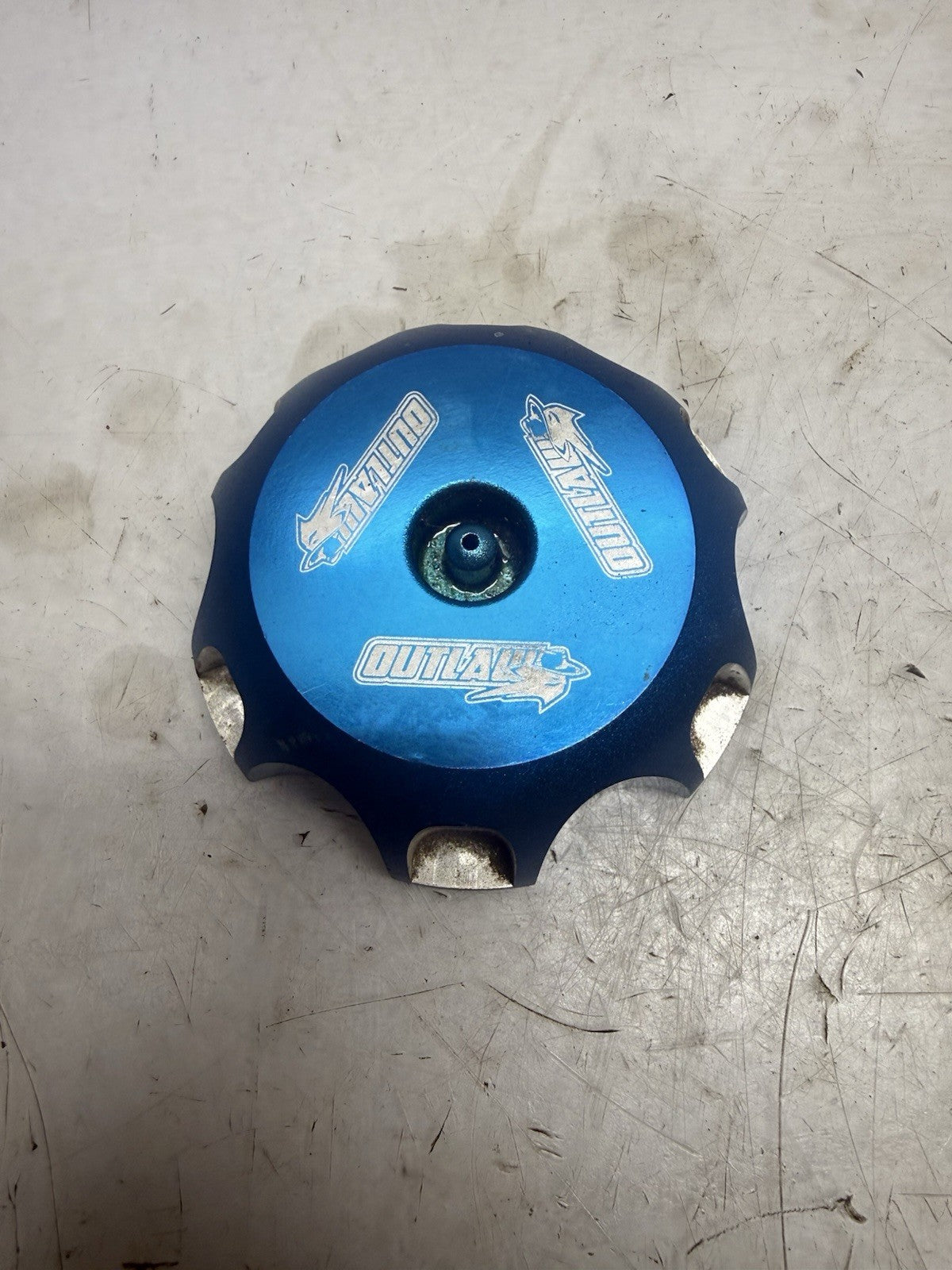 1999-2027 KAWASAKI KX65 KLX110 KX250 (OUTLAW) GAS TANK FUEL CELL CAP Blue