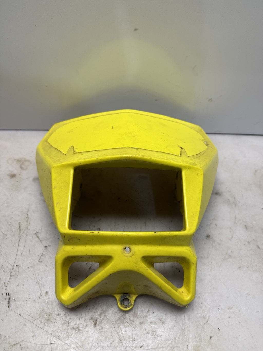 2000-2007 Suzuki DR-Z 400 OEM Front Headlight Housing Plastic Cowl Yellow