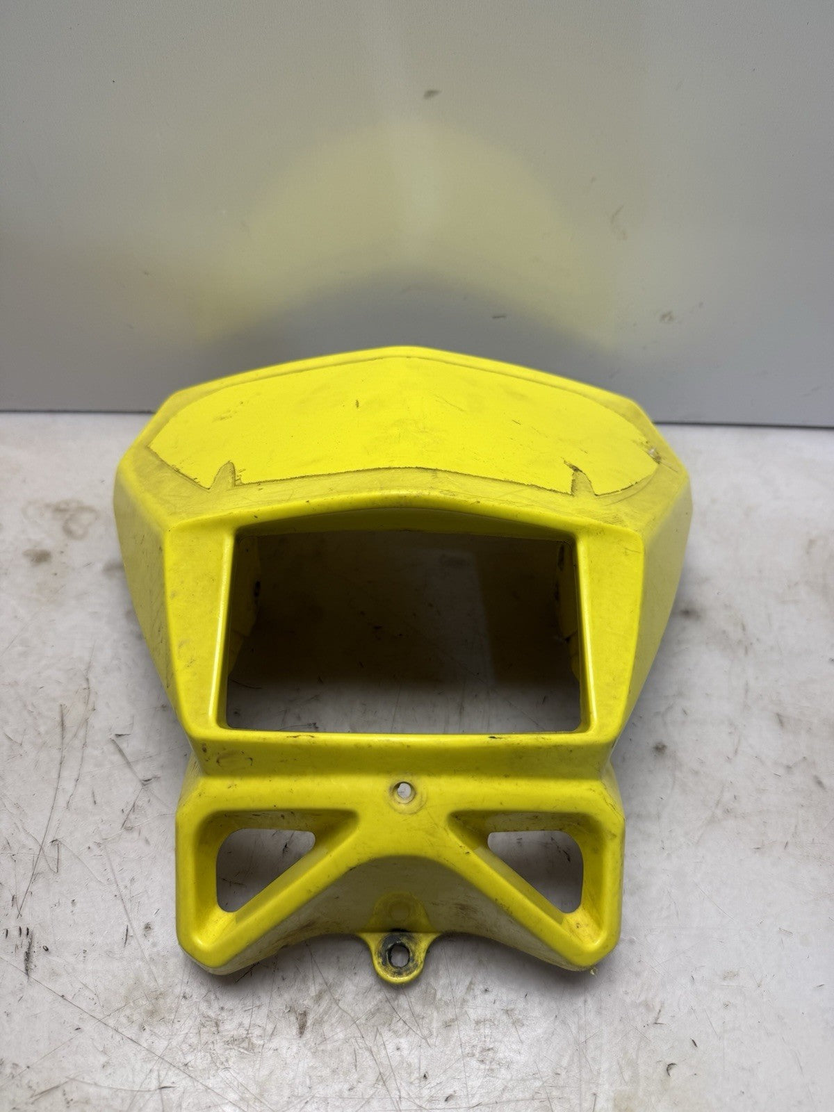 2000-2007 Suzuki DR-Z 400 OEM Front Headlight Housing Plastic Cowl Yellow