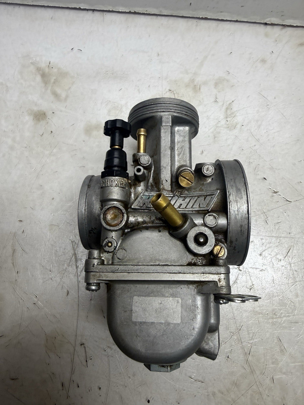 Yamaha Banshee Keihin PWK 40 Carbs Carburetor Set w/ Throttle Cable