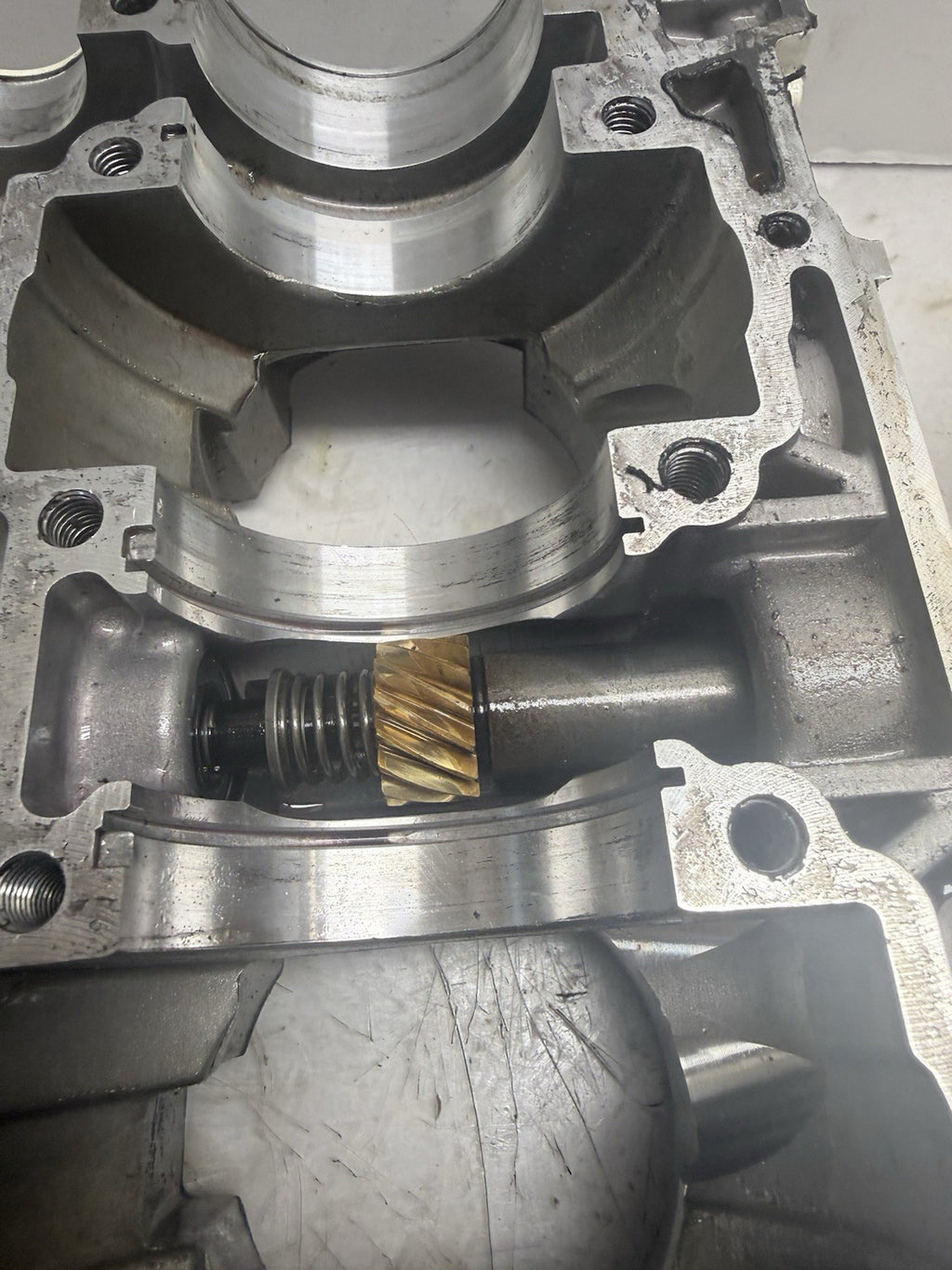1997 Sea-Doo OEM Engine Motor Crankcase Ass'y (White) XP GSX SPX GTX