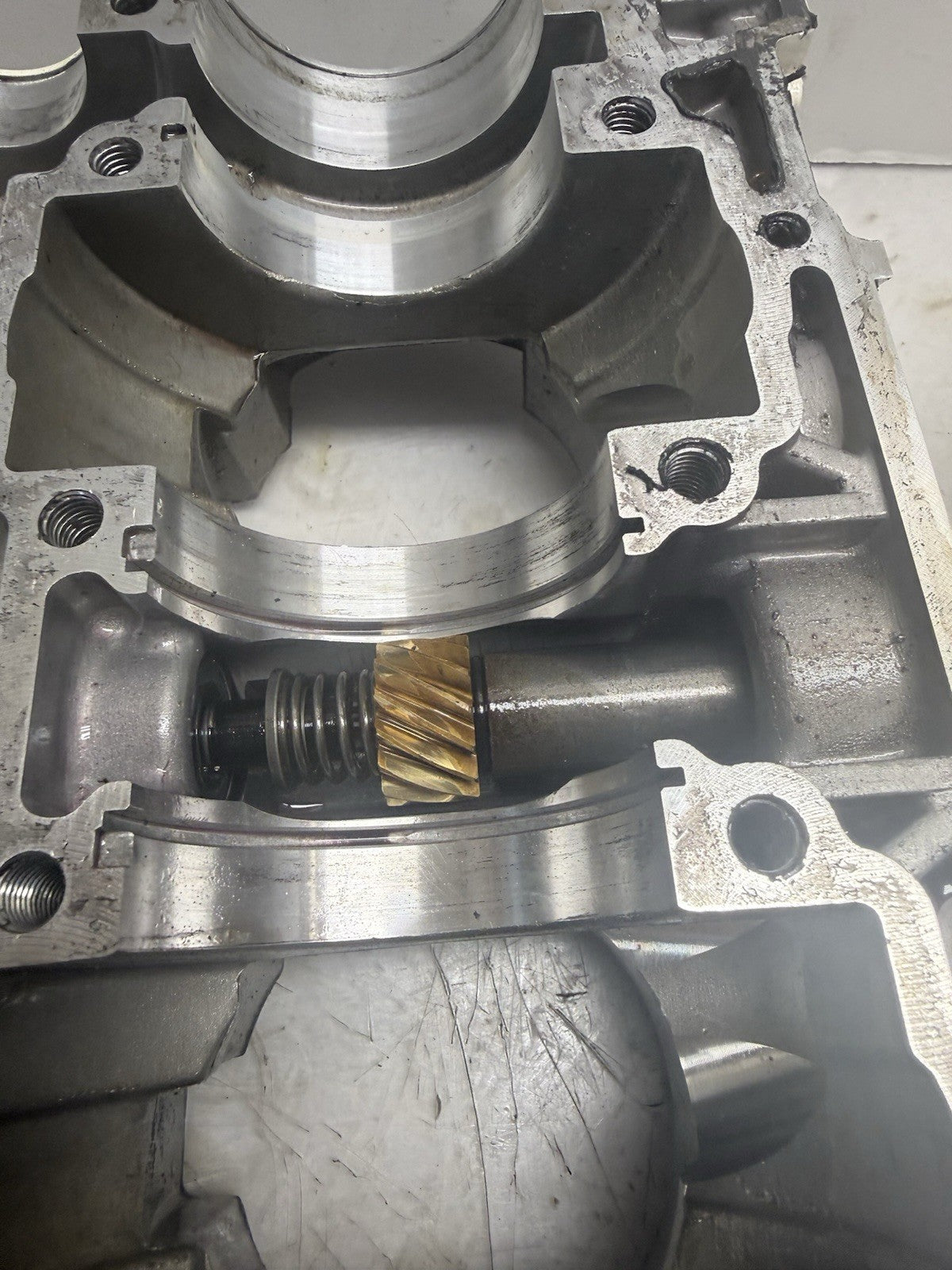 1997 Sea-Doo OEM Engine Motor Crankcase Ass'y (White) XP GSX SPX GTX