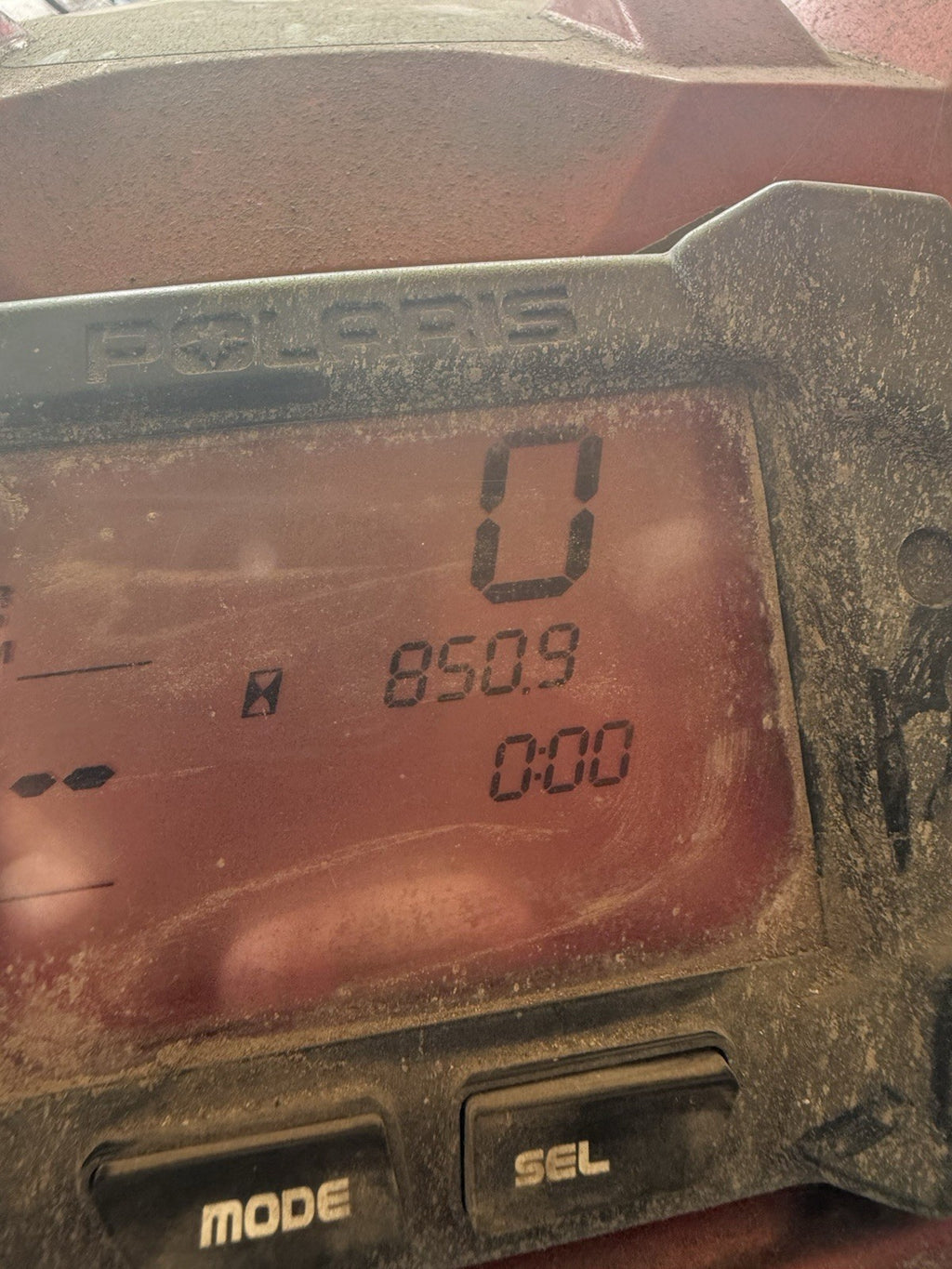 2009-2014 Polaris Sportsman 850 OEM Speedometer Odometer Gauge MPH 6617 Miles