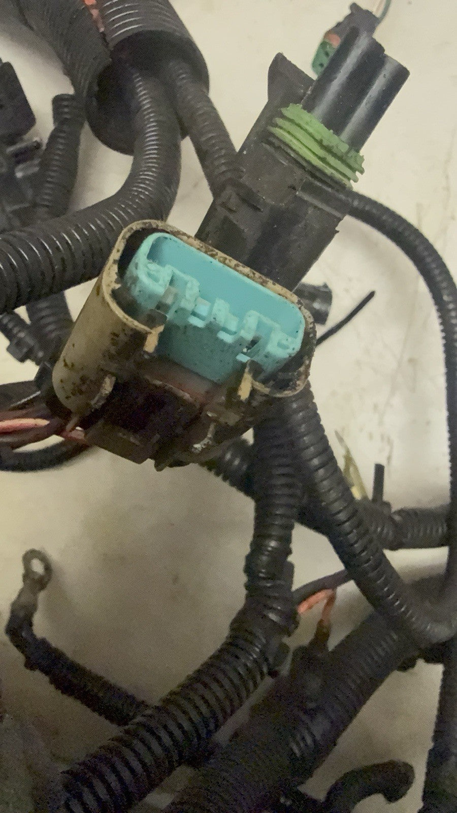 2003-2004 POLARIS MSX 140 OEM MAIN ELECTRICAL ENGINE WIRING HARNESS w/ CAPACITOR