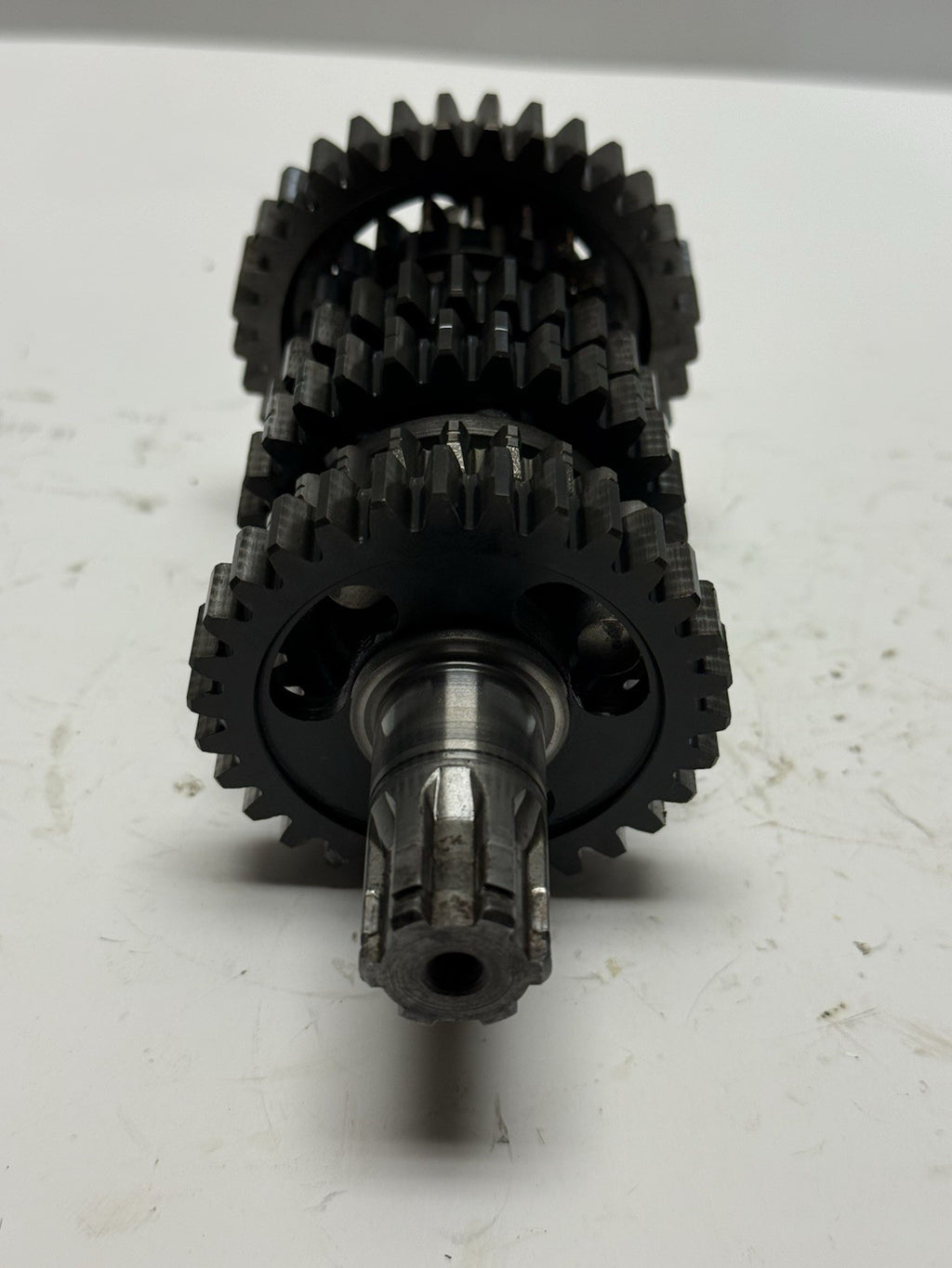 2003 Kawasaki KX85 OEM Transmission Gears Gear Shaft Main  & Counter