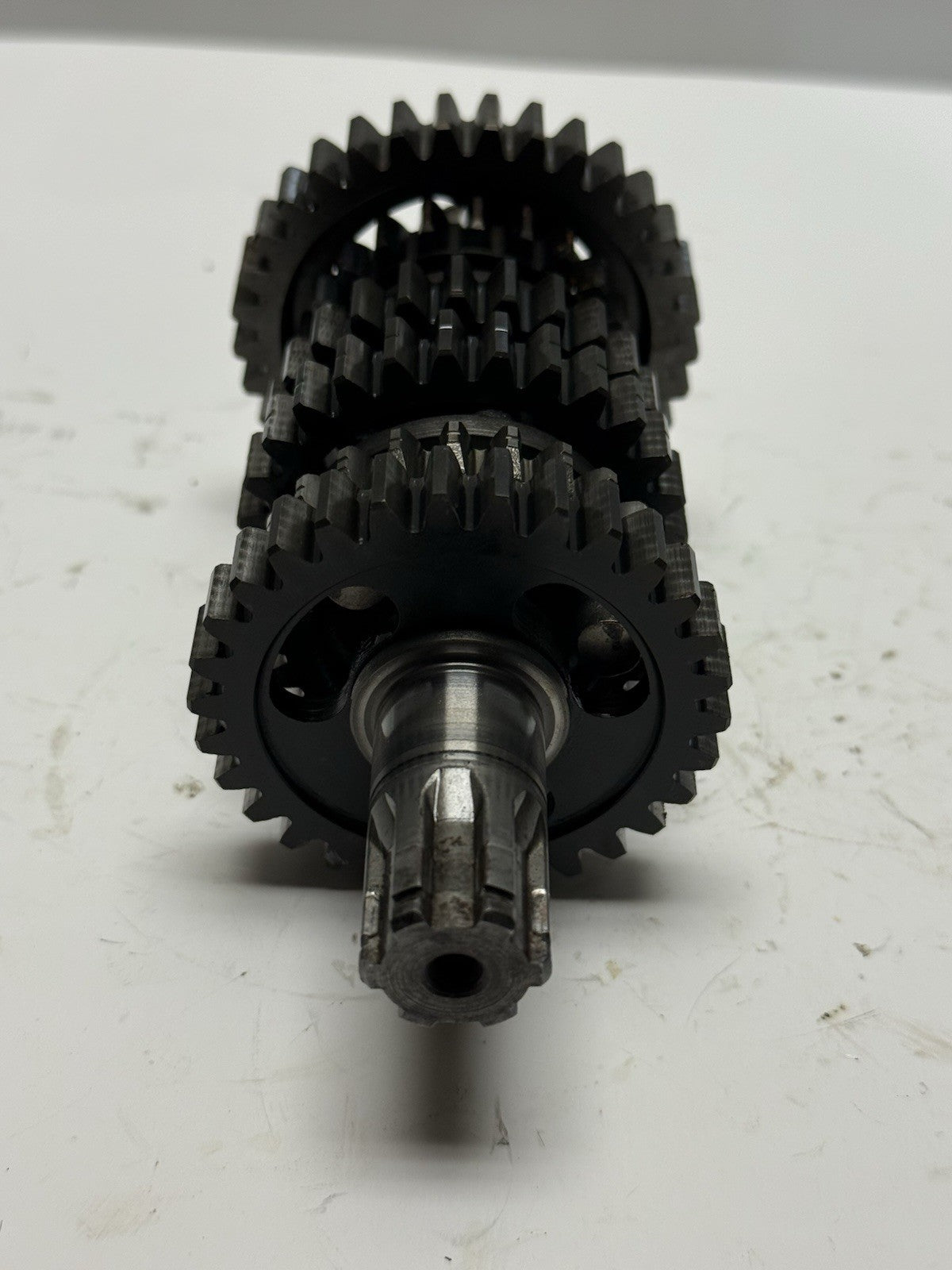 2003 Kawasaki KX85 OEM Transmission Gears Gear Shaft Main  & Counter