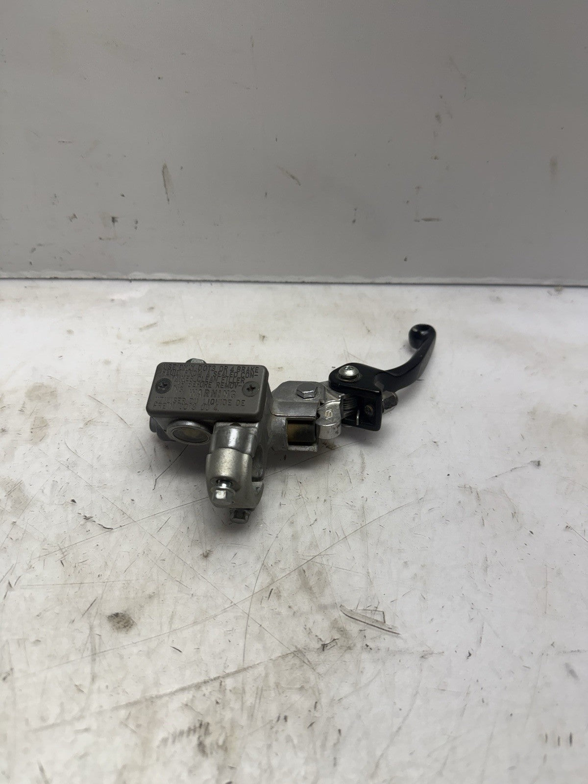 2001-2009 KAWASAKI KX65 OEM NISSIN FRONT BRAKE MASTER CYLINDER W/ ASV LEVER