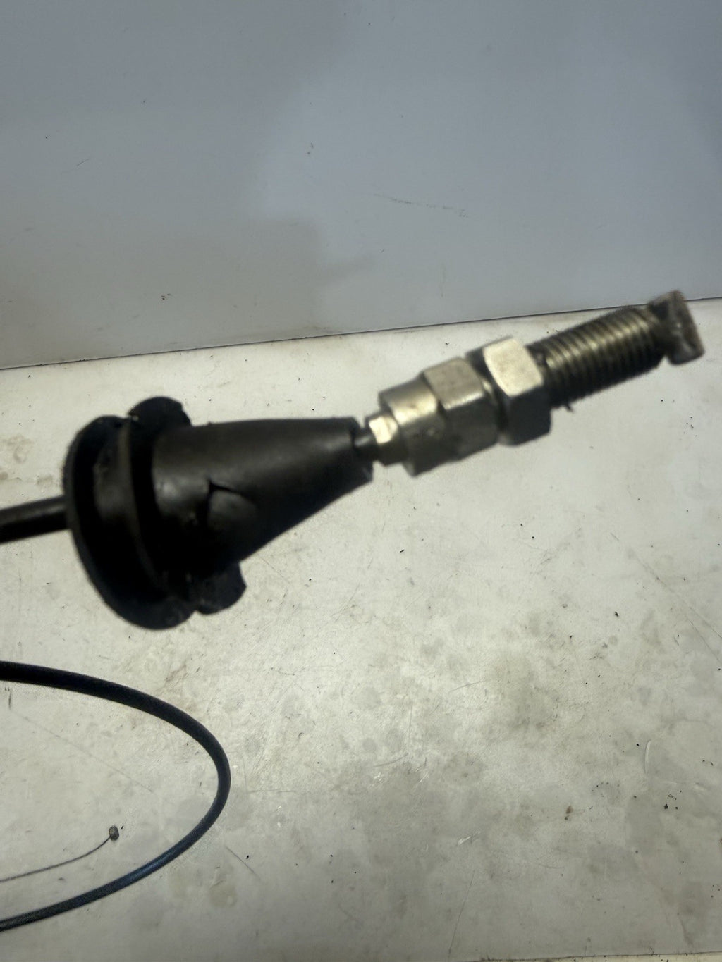 1992-1995 POLARIS SL 750 650 OEM Throttle Cable W/ Plastic Stiffener