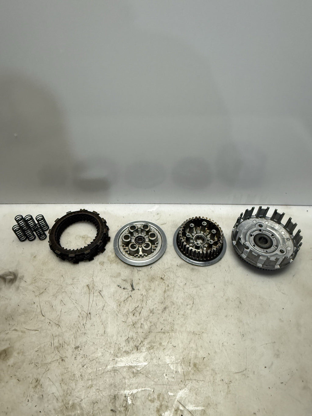 2000-2007 Suzuki DR-Z400E DRZ400S OEM Clutch Set Basket Hub Pressure Plate Ass’y