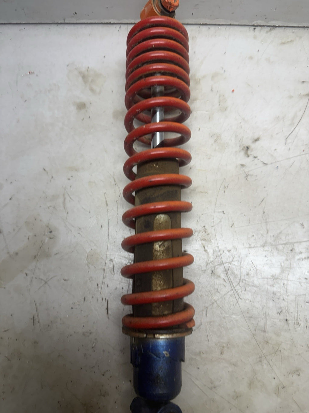 1998-2006 Yamaha Banshee 350 OEM Red Front Shock Absorber Ass’y