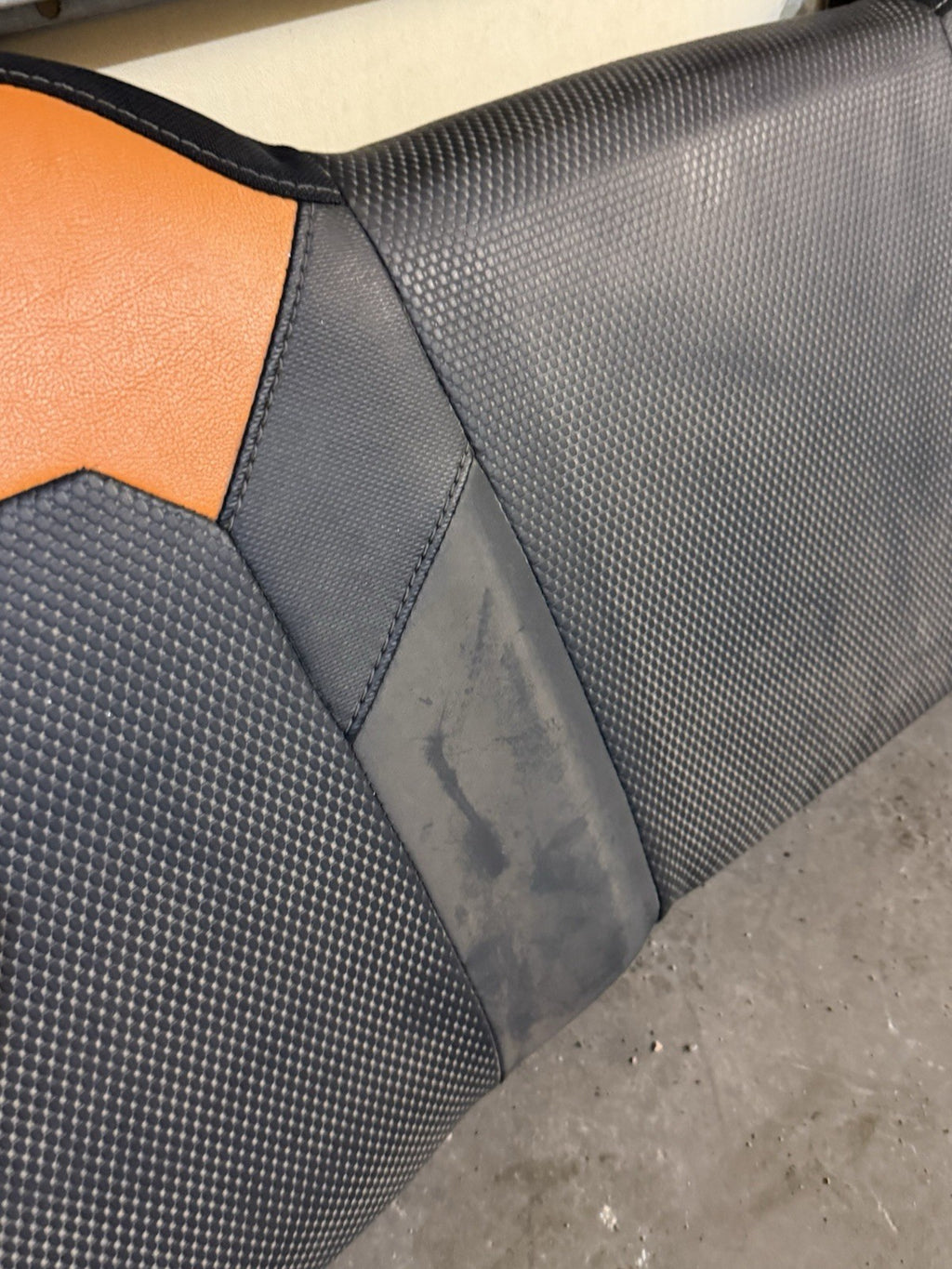 2021 Polaris Ranger Crew XP 1000 High Lifter OEM Rear Seat Back Orange / Black