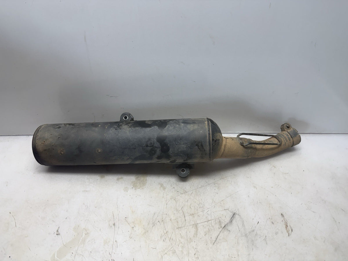 2003-2008 Suzuki LTZ400 OEM Full System Exhaust Head Pipe w/ Muffler Tail Pipe