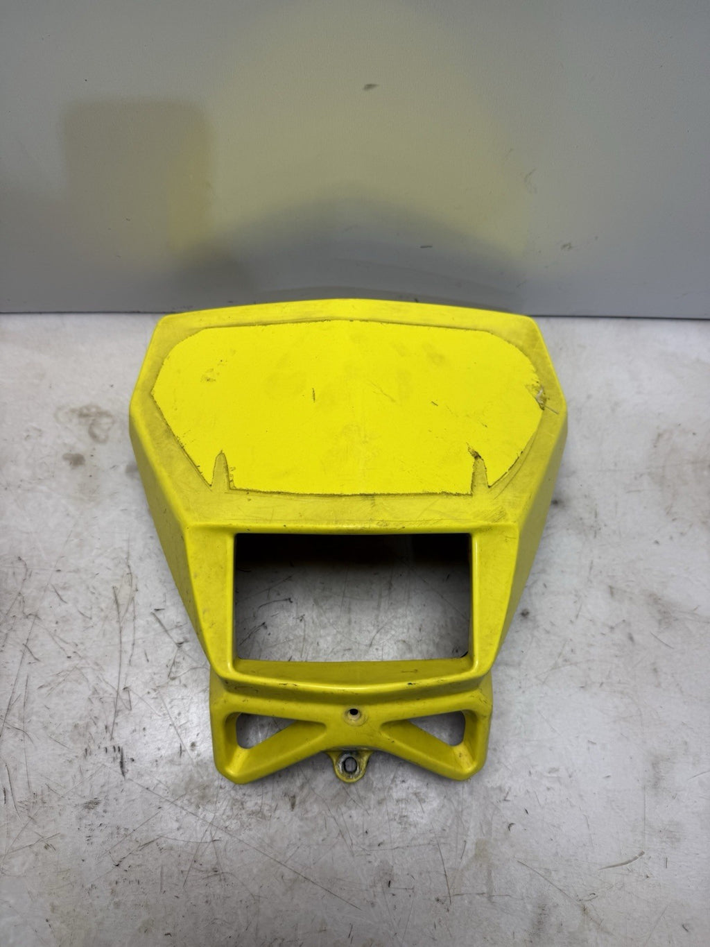 2000-2007 Suzuki DR-Z 400 OEM Front Headlight Housing Plastic Cowl Yellow