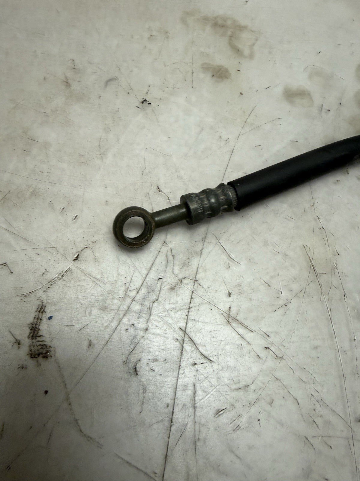 2004-2013 Yamaha YFZ 450 OEM Hydraulic Brake Hose Front Upper 5TG-25872-10-00