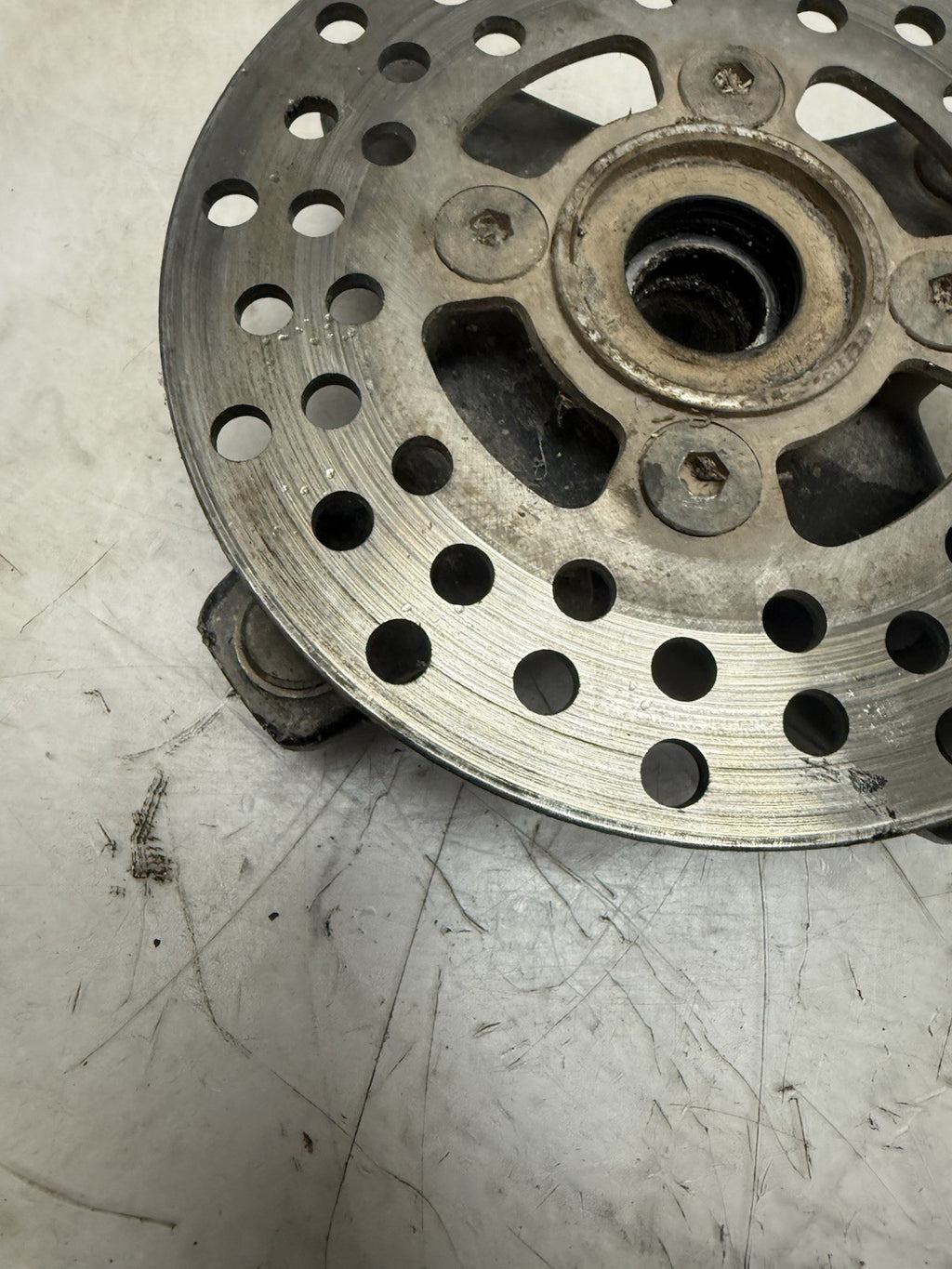 2001-2005 Yamaha YFZ450 Raptor 660R OEM Front Wheel Hub w/ Brake Disc