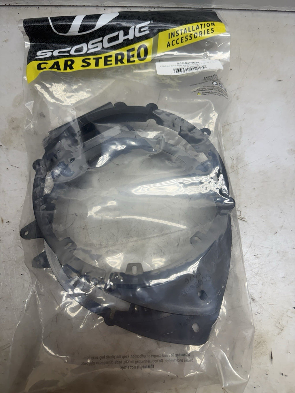 Scosche SAGMHR634 6.5” 6.75” Speaker Adapter Chevy HHR Impala 2006-Up