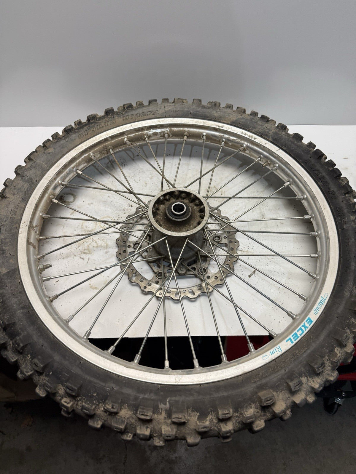 2002-2015 YAMAHA YZ125R YZ250R YZ450F OEM FRONT WHEEL RIM & HUB