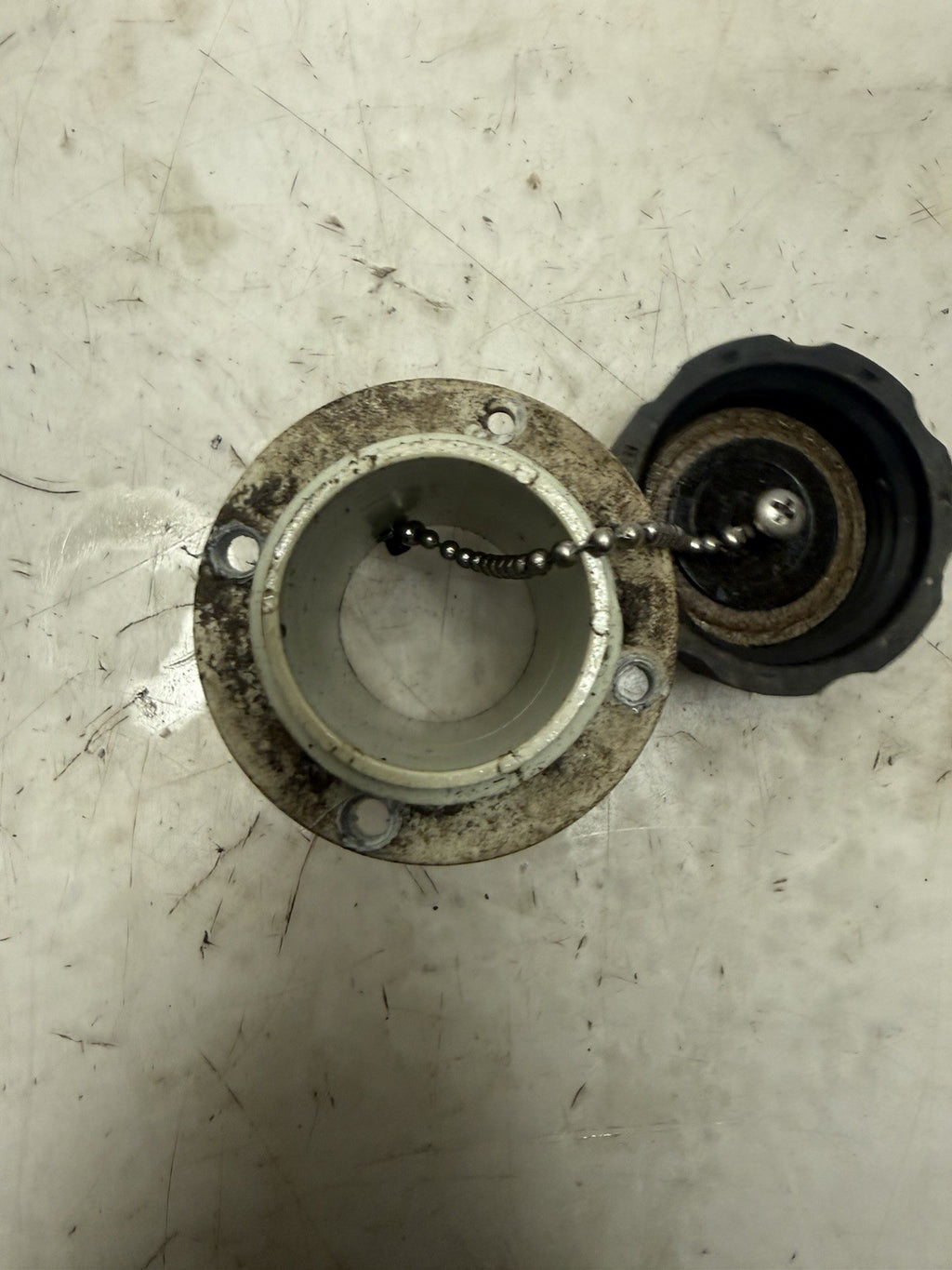 2001-2004 Polaris OEM Oil Tank Cap & Filler Neck Virage Freedom Genesis SLX SLH
