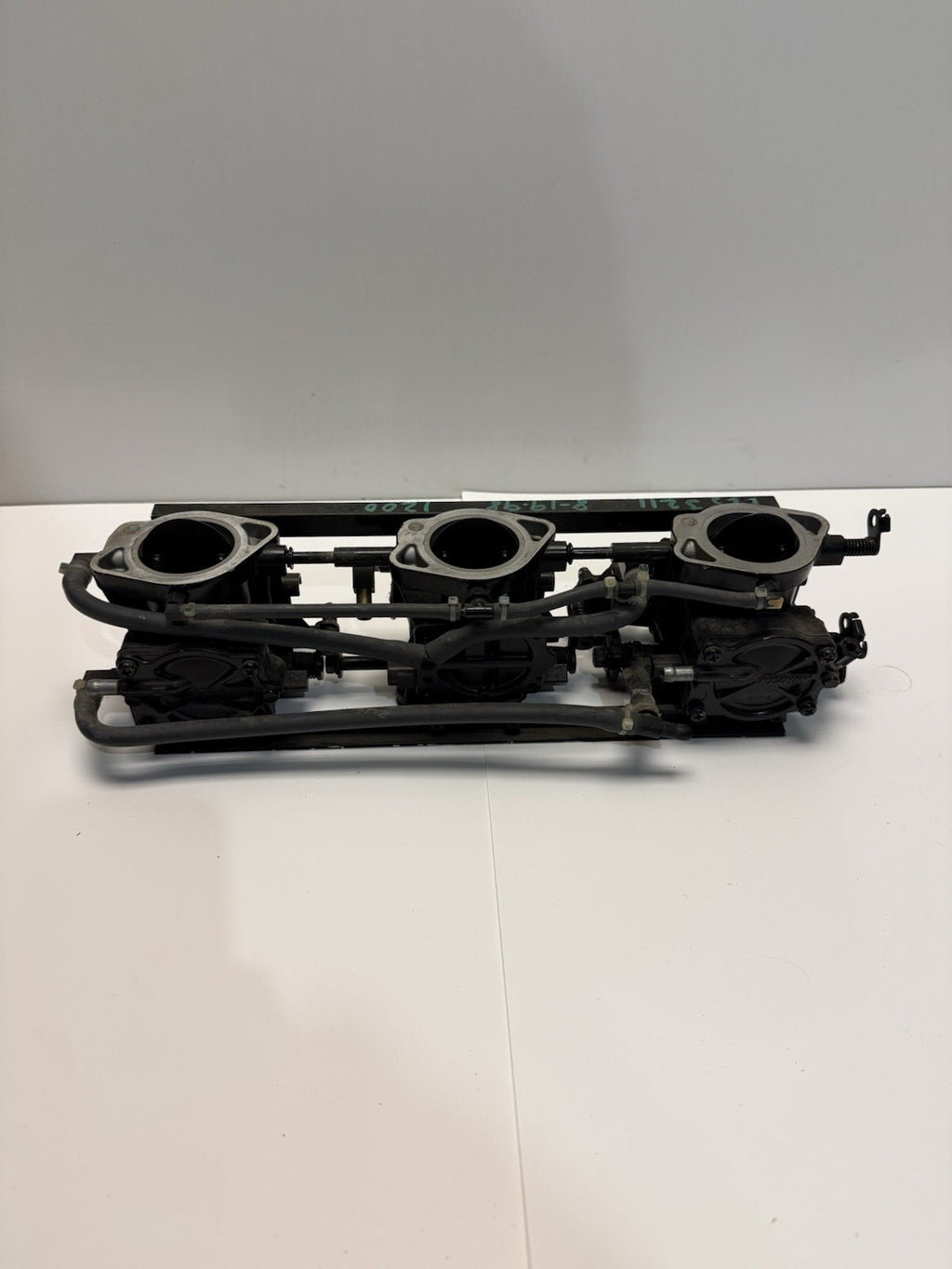 1999 POLARIS GENESIS 1200 OEM KEIHIN CDK II TRIPLE CARB CARBURETOR RACK
