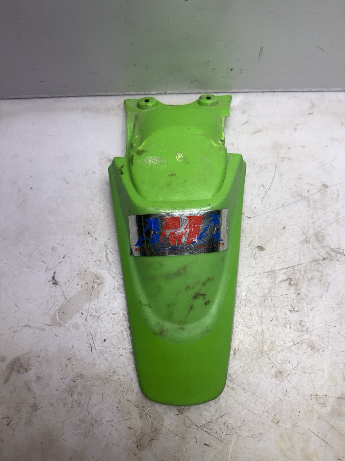 Kawasaki  KX65 KX 65 OEM Plastic Fenders Shrouds Fairings Set Green/White