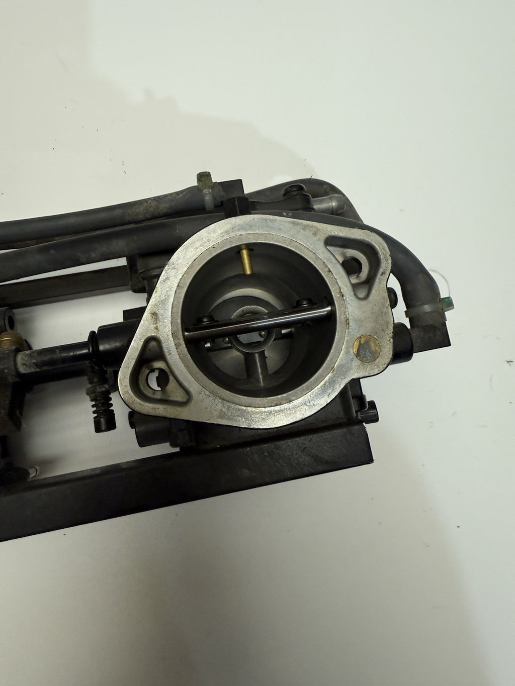 1999 POLARIS GENESIS 1200 OEM KEIHIN CDK II TRIPLE CARB CARBURETOR RACK