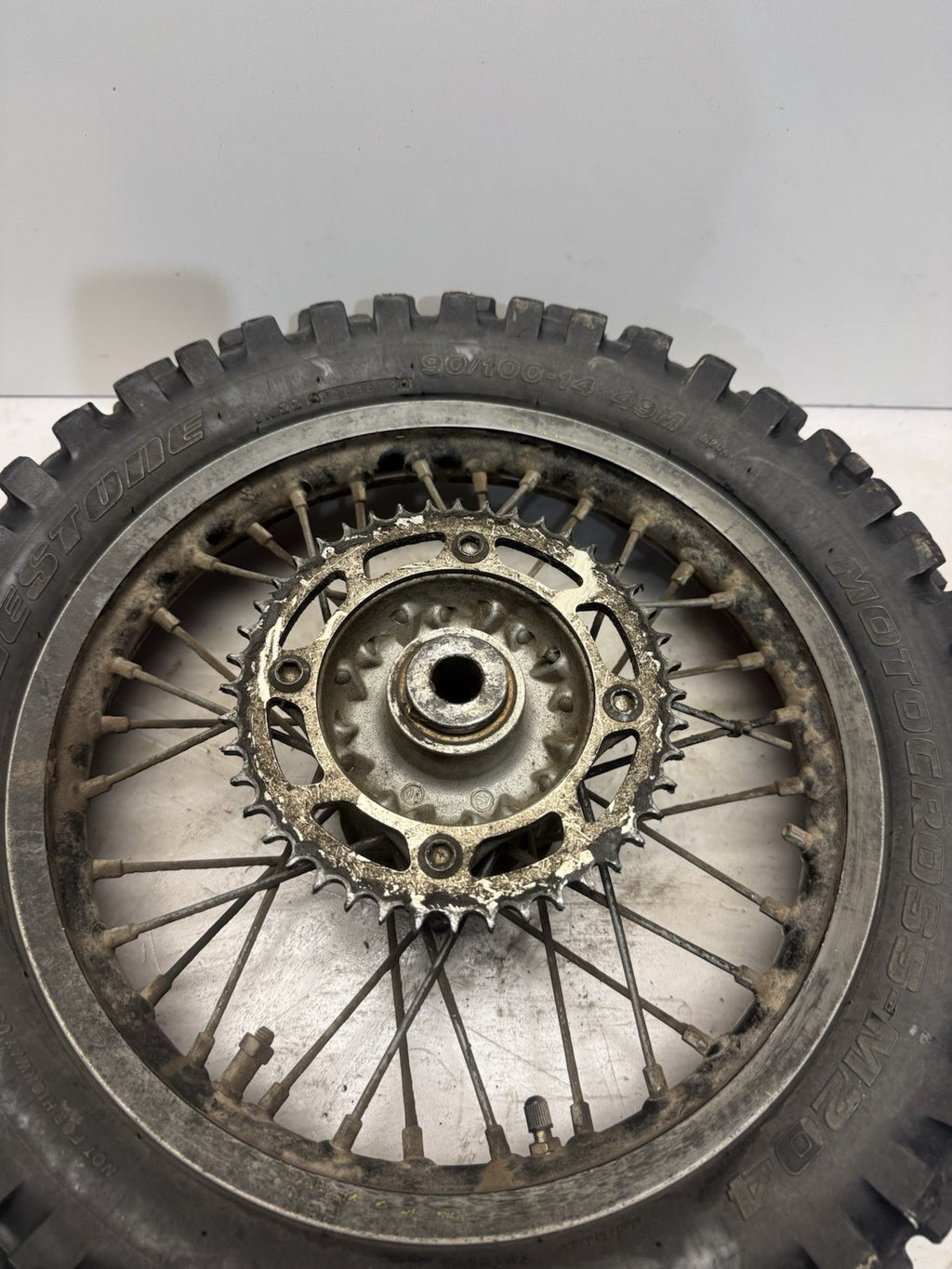2004-2011 KTM 85SX PRO WHEEL Rear Rim / Tire Wheel Assembly 14” x 1.60