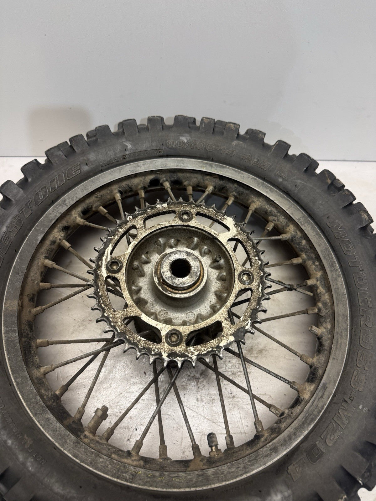 2004-2011 KTM 85SX PRO WHEEL Rear Rim / Tire Wheel Assembly 14” x 1.60