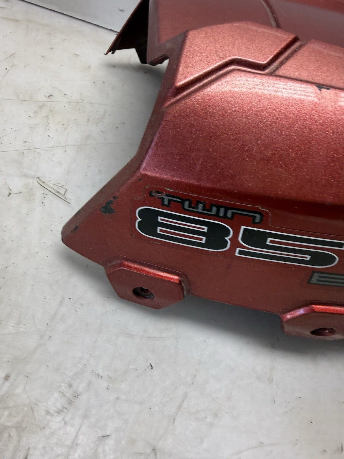 2009-2014 Polaris Sportsman 850 OEM Upper Head Light Pod Cover RED 5437745-520